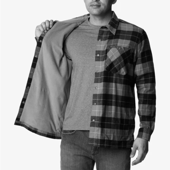 Men's Cornell Woods | Fleece Lined Shirt Jacket - Picture 6 of 6